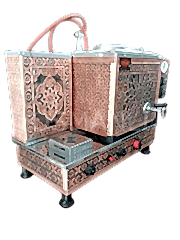 Tiryaki 2 Demlikli Bakır Tam Otomatik Çay Kazanı GAZ+ELK