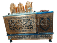 Tiryaki 3 Demlikli Bakır  Çay Kazanı GAZ+ELK Tam Otomatik