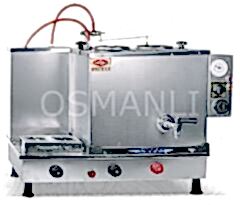 Tiryaki 2 Demlikli İnoks Tam Otomatik Çay Kazanı GAZ+ELK