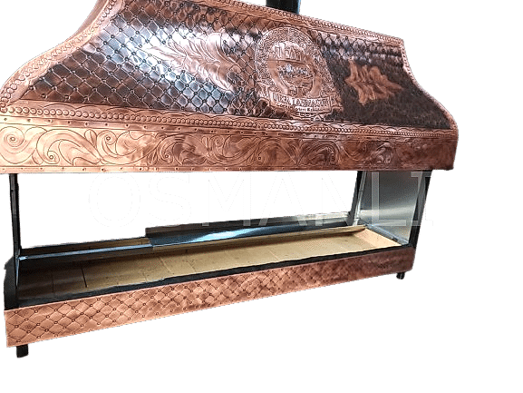 Osmanlı CAMLI Bakır Ocakbaşı - Ocakbaşı Mangal Izgara Barbekü