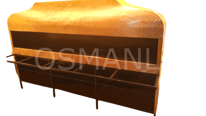 Osmanlı TEZGAHLI Bakır Ocakbaşı - KAPALI Kasa Ocakbaşı Mangal Izgara Barbekü