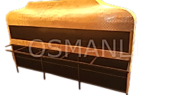 Osmanlı TEZGAHLI Bakır Ocakbaşı - KAPALI Kasa Ocakbaşı Mangal Izgara Barbekü