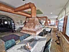 Osmanlı Bakır Mangalbaşı Masa Izgara Davlumbaz Ocakbaşı (4 kişilik) Tam Takım