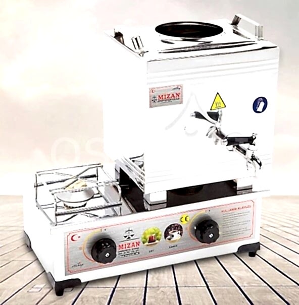 Mizan Mç 101 Çift Tabanlı 10 lt Tek Demlikli Gazlı Çay Kazanı