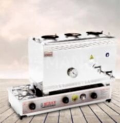 Mizan Mç 104 Çift Tabanlı 38 lt 3 Demlikli Gazlı Çay Kazanı