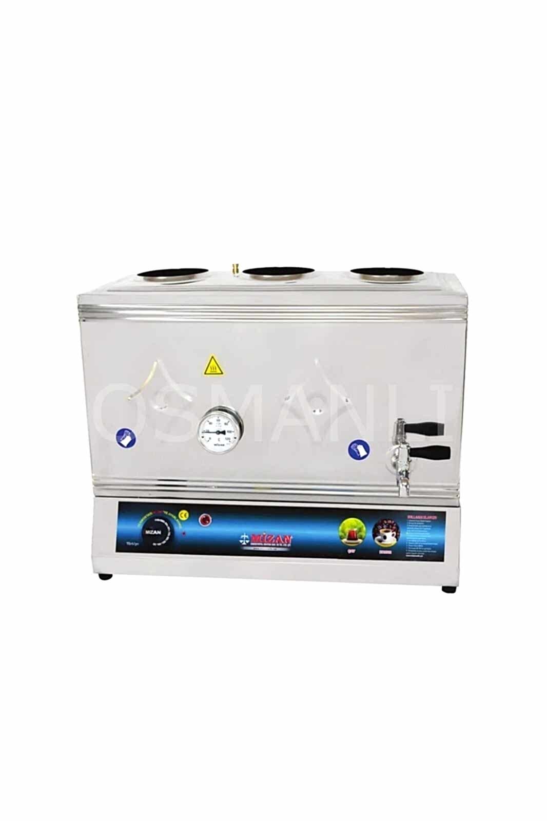 Mizan MÇE 218 40 lt 3 Demlikli Pleytsiz Elektrikli Çay Kazanı