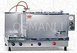 Tiryaki 3 Demlikli İnoks Tam Otomatik Çay Kazanı GAZ+ELK