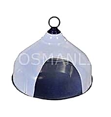 Osmanlı KAPALI (MOBLEN) ASKILI ÇAY TEPSİSİ - BÜYÜK BOY