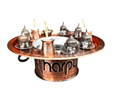 Osmanlı TEPSİLİ KUMDA KAHVE MAKİNESİ