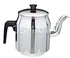 Osmanlı 4 NO ÇELİK KAHVECİ DEMLİĞİ - ÇAY KAZANI İÇİN PASLANMAZ DEMLİK ÇAYDANLIK