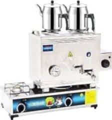 Mizan MÇ 402 25lt 2 Demlikli Gaz+Elektrikli Çay Kazanı