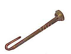 Osmanlı ÇAY KAZANI STANDART REZİSTANS - KIVRIMLI BAKIR KALIN DİŞ