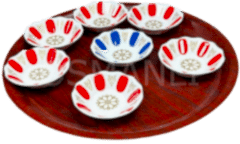 Osmanlı KÜÇÜK PLASTİK KAHVECİ TEPSİSİ